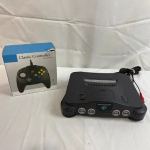 Nintendo 64 with controller