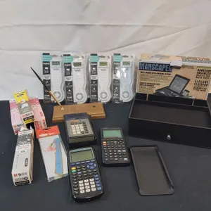 Manscaper Valet Drawer, 4 Electronic Bookmarks, 3 Calculators, & More