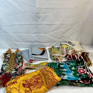 Assorted Flags, Tapestries & More