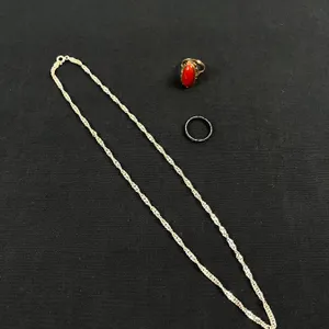 Assorted Silver Gold Jewellery
