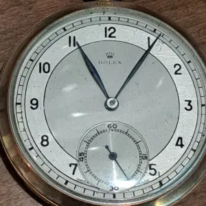 Vintage 10K Gold Rolex Pocket Watch