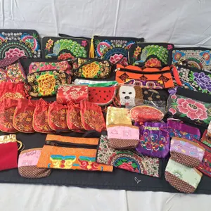 Embroidered Purse, Patches, & more