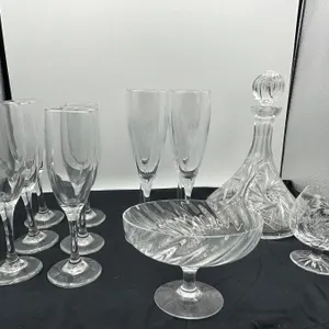 Crystal and Glassware Lot