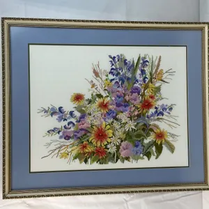 Petit Point Flowers