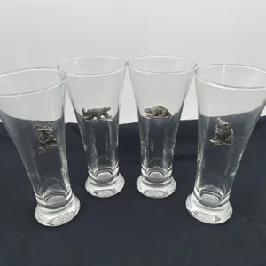 Glassware with Wildlife Embelishments