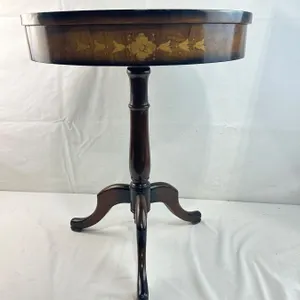 Wood Drum Table