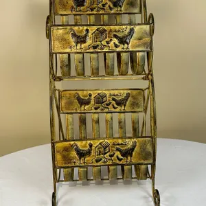 Metal Magazine Rack