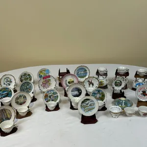 Mini Cups and Saucers from around the world
