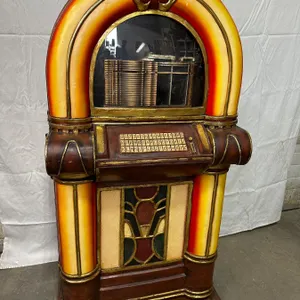 Wood Juke Box Cupboard