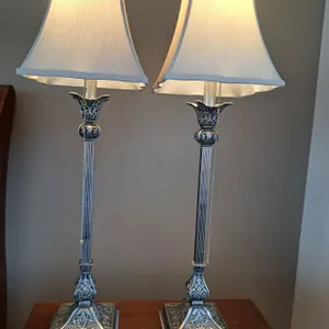 Pair of Ornate Table Lamps (Tested)