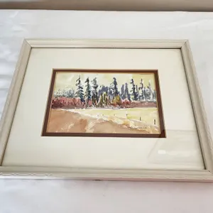 "Spring Field" Watercolor Art