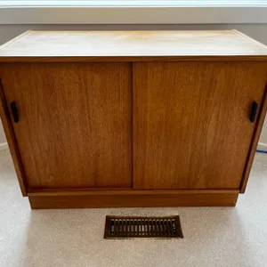 Mid Century Vinyl Cabinet