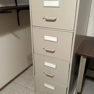 4 drawer filing cabinet