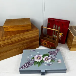 Wooden Organizers and Storage Boxes