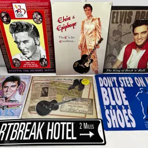 Elvis Tin Signs