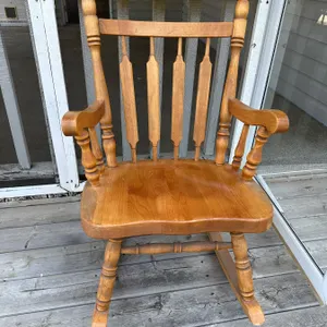 Wood Rocking Chair