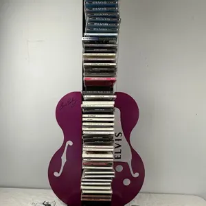 Elivs Guitar CD Stand with CD's