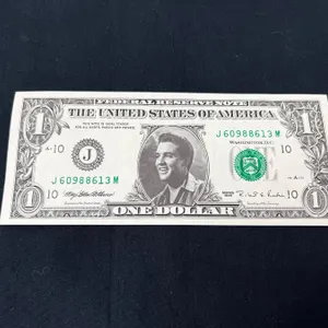 Elvis American One Dollar Bill