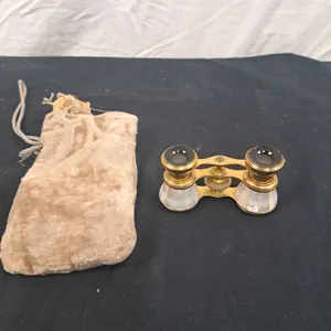 Vintage Mother of Pearl IRIS Paris Theatre Opera Glasses