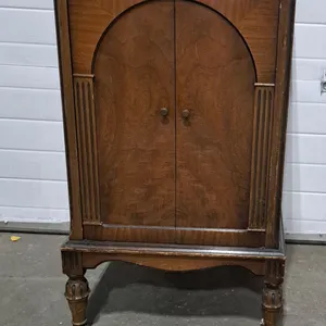 Vintage Brunswick Panatrope Wooden Cabinet