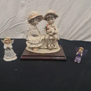 Giuseppe Armani Figurine "Under the Weather", Porcelain "Golden Blessing" Figurine & More