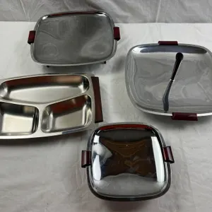 Retro Metal Serving Trays