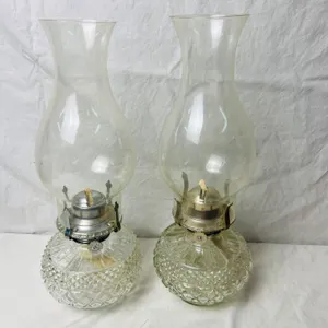 Glass Oil Lamps