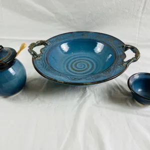 Blue-Glazed Ceramics