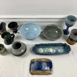Blue Pottery