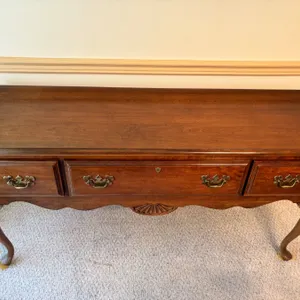 Buffet table