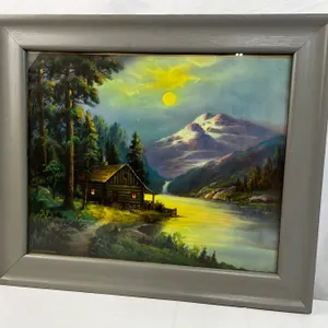 Blue Mountain Camp Print