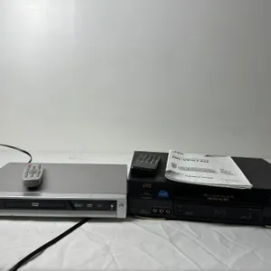 Diamond Vision DVD/CD Player and JVC VHS Player