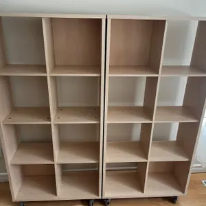 Rolling Cube Shelves