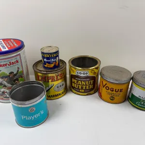 Vintage Tin Lot