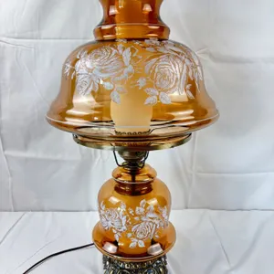 Vintage Electric Hurricane Lamp