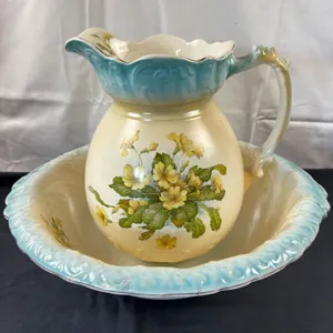 Vintage Wash Basin & Pitcher