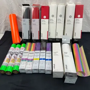 Assorted Rolls Of Heat Transfer Vinyl