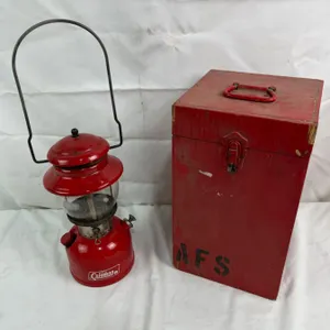 Coleman Lantern and Storage Box