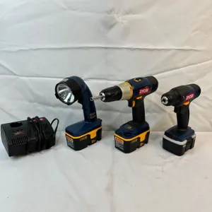 Assorted Ryobi Tools With Batteries & 1 Charger