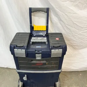 Mastercraft Stacking Tool Box on Wheels With Contents