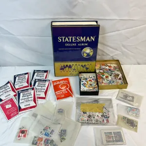 Stamps from Around the World & Stamp Hinges