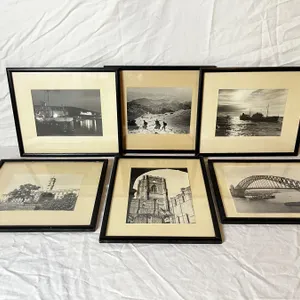 Framed Monochrom Photographs