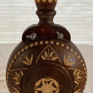 Vintage Wooden Flask