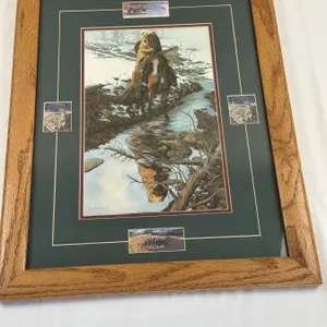 Framed Bev Doolittle Print