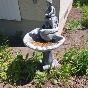 Concrete Bird Bath