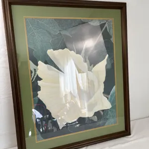 Framed Floral Print