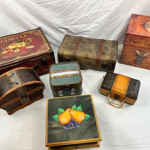 Decorative Storage Boxes and Trunks