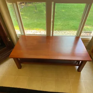 Eztia Wooden Coffee Table