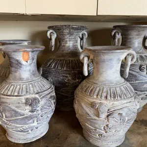 5 Ceramic Outdoor Vases