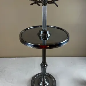Mid-Century Chrome A438 Smoking Table